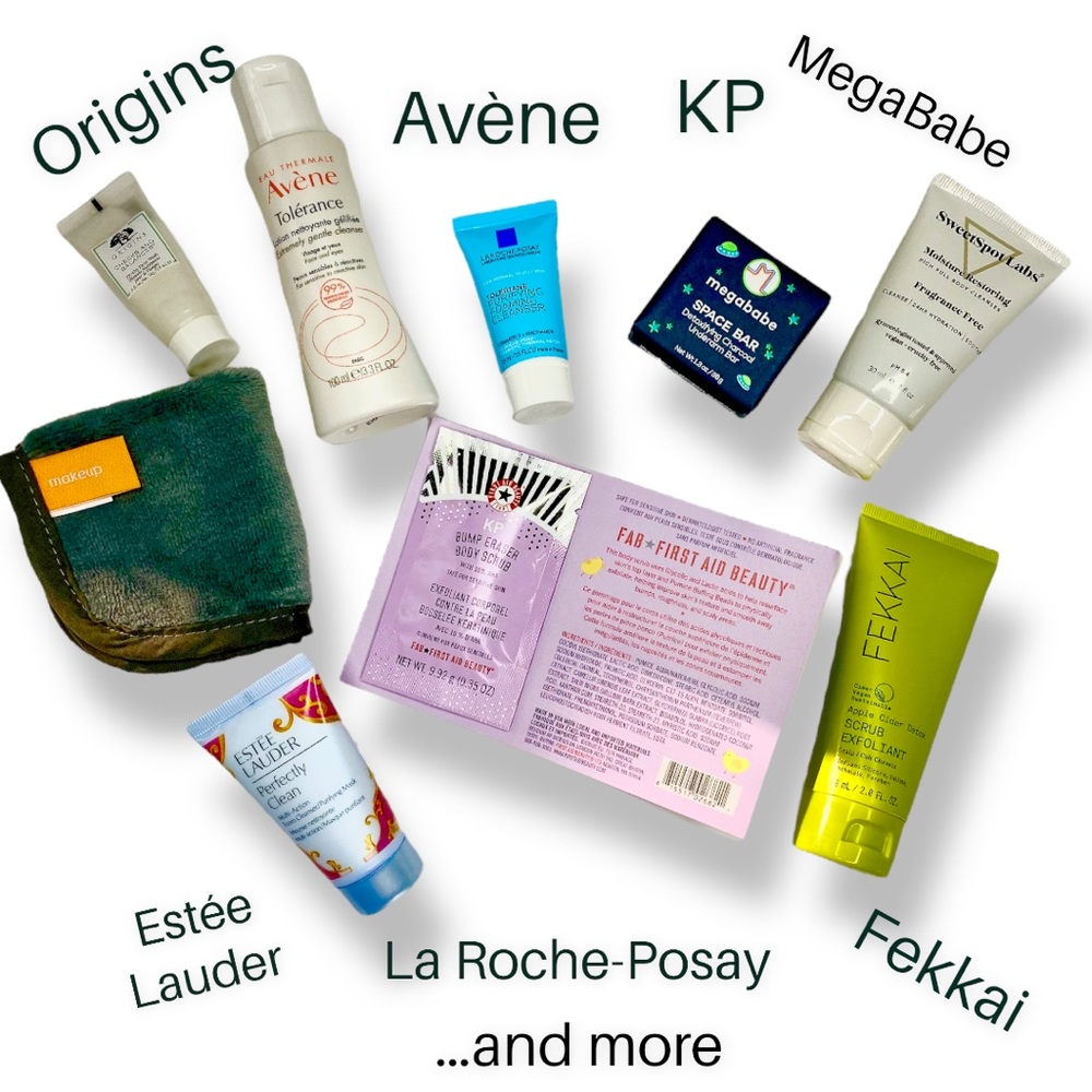 Cleanser Extravaganza! For every part of your body! NWT